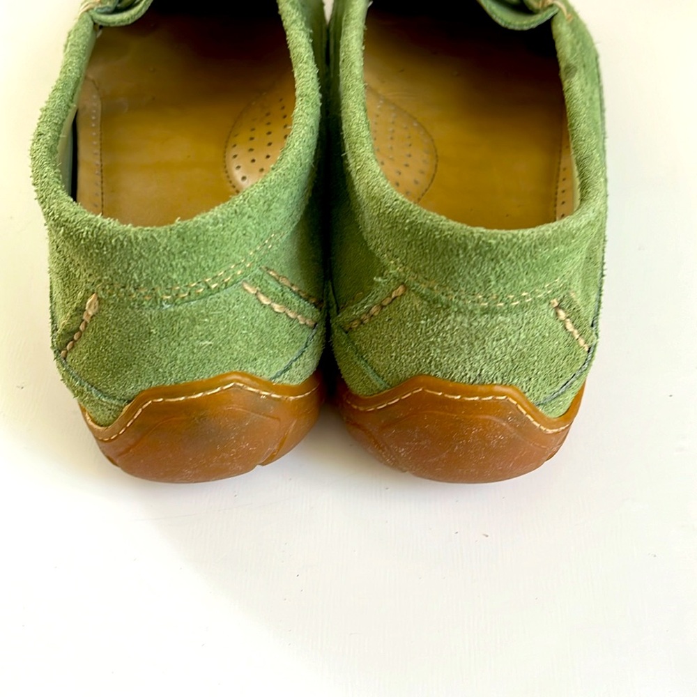 Green Suede Loafers - Picture 5 of 9